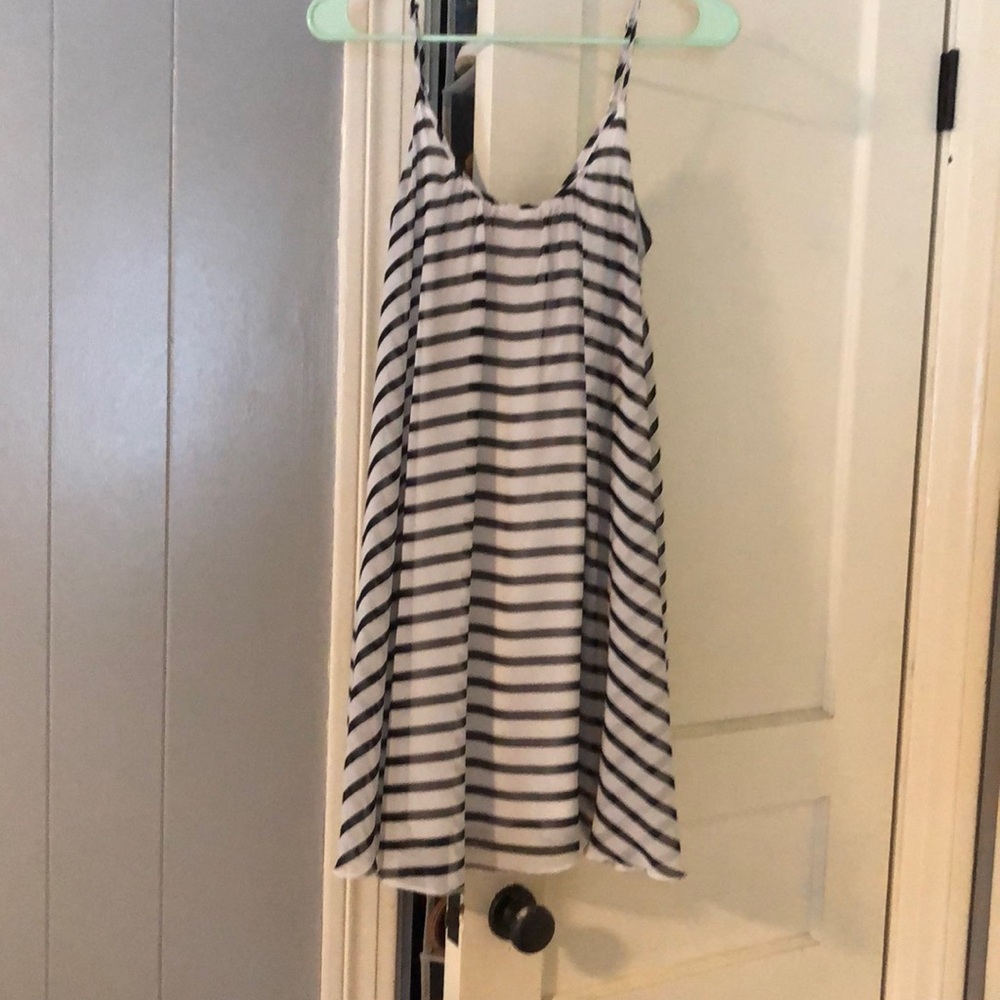 Black and white dress